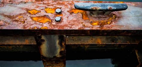 water in house making metal rust|does copper corrode in saltwater.